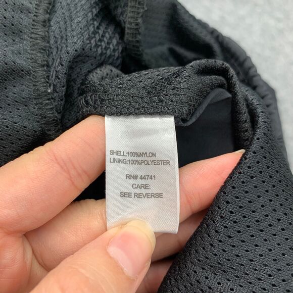 Alpine Design Short Mens XL Extra Large Black Mesh Lined Belted Nylon Zip Pocket - Picture 9 of 12